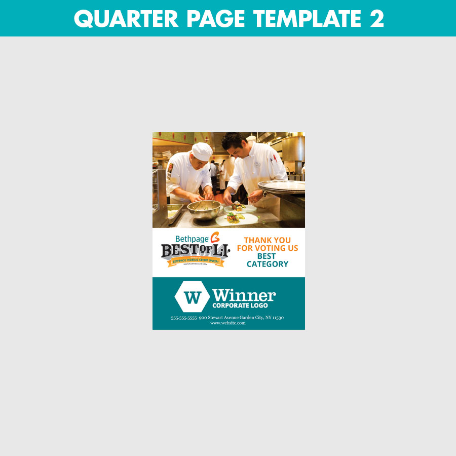 quarter page template 2