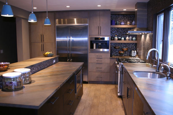 modern kitchen by alure