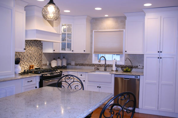 white kitchen by alure