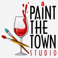 paint the town studio logo
