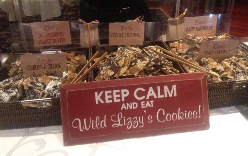 keep calm and eat Wild Lizzy's cookies