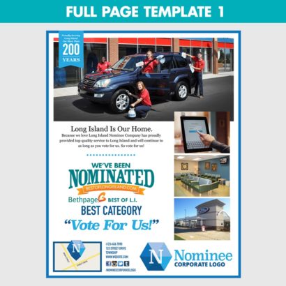 Full page template 1
